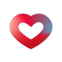 In Love Heart Sticker by Wholesome Goods