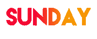Weekend Sunday Sticker by Twin_Made
