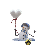 WaitroseAndPartners love happy heart christmas Sticker