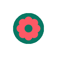 Flower Park Sticker by busybuilding