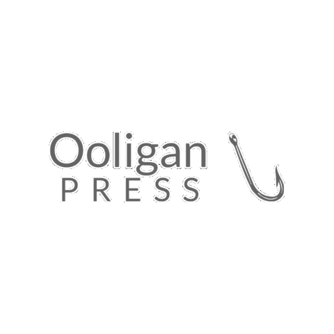 Ooliganpress portland hook fishhook portlandstateuniversity Sticker