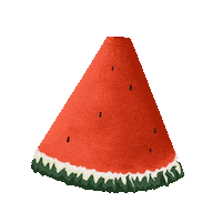 Summer Eating Sticker