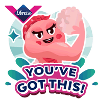 Period Menstruation Sticker by Libressemy