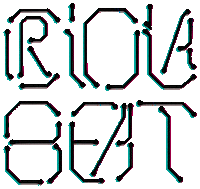 Glitch Brazil Sticker