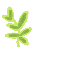 escollage illustration nature green plant Sticker