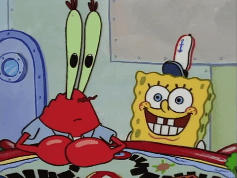 Excited Season 1 GIF by SpongeBob SquarePants