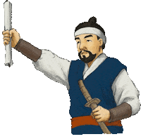 Korea Fisherman Sticker by vank