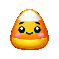 Candy Corn Fun Sticker by Colitis Ninja