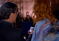 seeing red orange is the new black GIF by The Comeback HBO