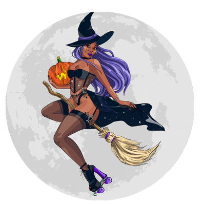 Cat Halloween Sticker by wazzupcatita