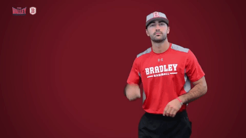 bradley braves mvc GIF by Missouri Valley Conference