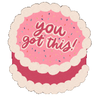 You Got This Illustration Sticker