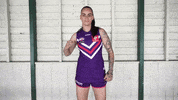 Fist Pump GIF by Fremantle Dockers