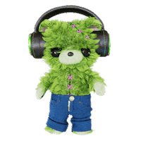 Bear Apple Sticker by Carol Civre