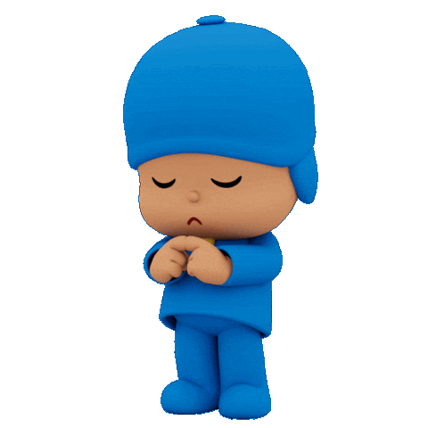 Sad Forgive Me Sticker by Pocoyo