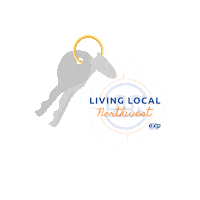 livinglocalnw keys lln thelivinglocalnw living local northwest Sticker