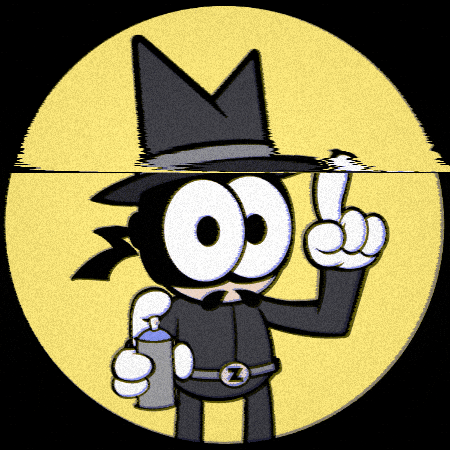 zdey giphygifmaker cartoon retro vhs GIF