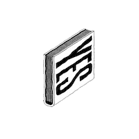 book yes Sticker by Vasavastudio