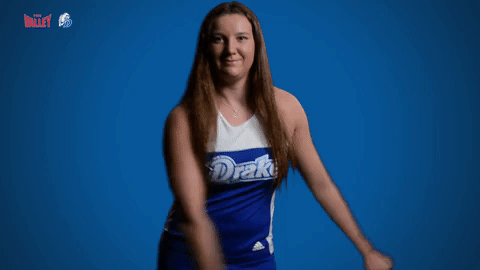 drake bulldogs GIF by Missouri Valley Conference