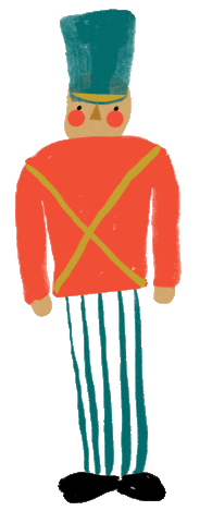 Christmas Ballet Sticker by Meri Meri