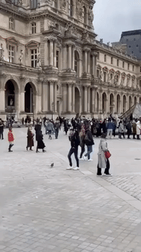 Paris' Louvre Museum Closed as Staff Walk Out Amid Coronavirus Concerns