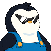 Excuse Me What Sticker by Pudgy Penguins