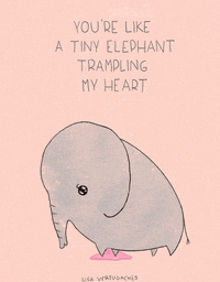 break up love GIF by Lisa Vertudaches