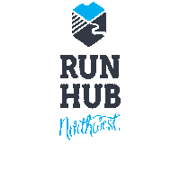 runhubnw run hub run hub nw rhnw runeug Sticker