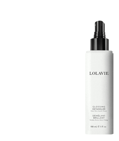 lolaviebeauty spray jennifer aniston detangler lolavie Sticker