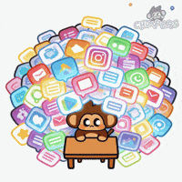 Instagram Monkey GIF by Chimpers
