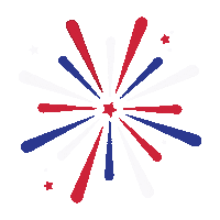Independence Day Usa Sticker