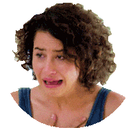 Excited Broad City Sticker by reactionstickers