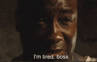 Tired Boss GIF