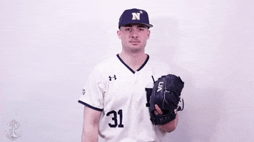 Navy Baseball GIF by Navy Athletics