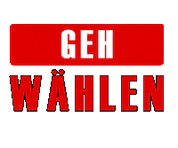 Wählen Gehen Sticker