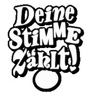 Vote Abstimmen Sticker by MOGL