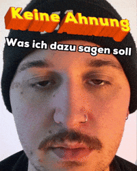 Keine Ahnung GIF