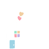 Happy House Sticker
