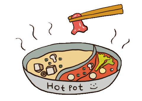 Hot Pot Meat Sticker by cypru55