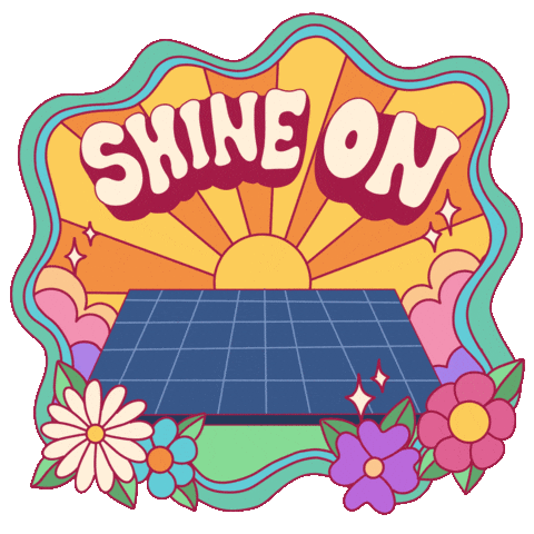 Shine On Climate Crisis Sticker by INTO ACTION