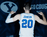 Byu Basketball Sport GIF by BYU Cougars