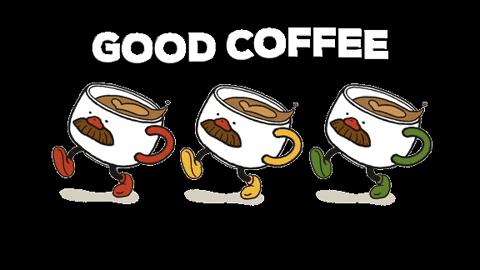 goodcoffeeme giphygifmaker good coffee GIF
