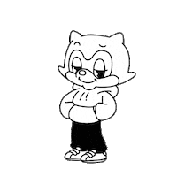 Black And White Fun Sticker by Lotte World