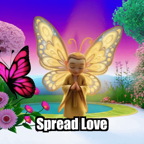 Spread Love GIF by BuddhaFlyJourney