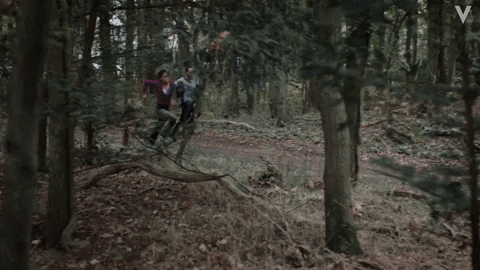 merry christmas running GIF by Videoland