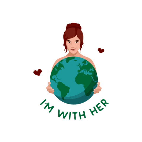 World Earth Sticker by Berta