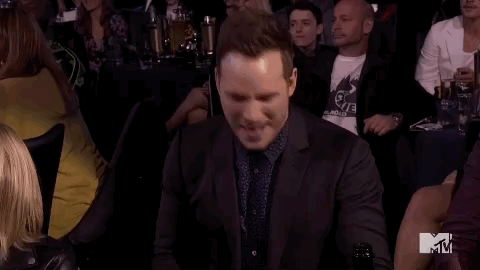 Chris Pratt Lol GIF by MTV Movie & TV Awards