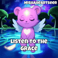 Meditation Glow GIF by MishaHeartseer