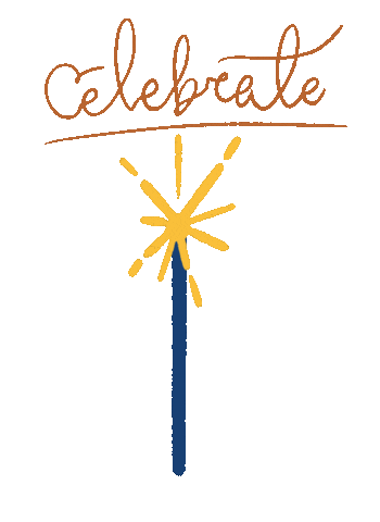 Celebrate New Year Sticker