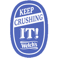 welchs celebrate good job success crush Sticker